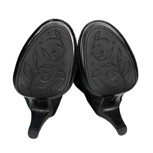 Jaclyn Smith NWT Tiana High Heel Boots Extended Calf Black Size 8 - Picture 7 of 13